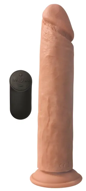 Big Shot 10 Wireless Vibrating Silicone Dildo