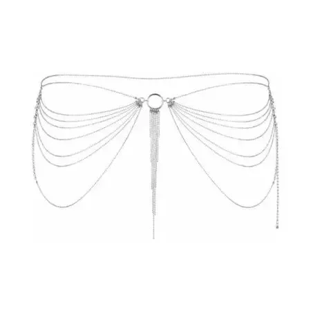 Bijoux Indiscrets Magnifique Chain Waist Jewelry Silver