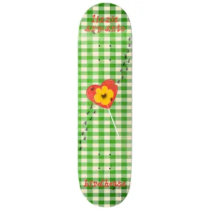 Birdhouse Lizzie Armanto Left Overs Skateboard Deck - Green Veneer - 8.00"