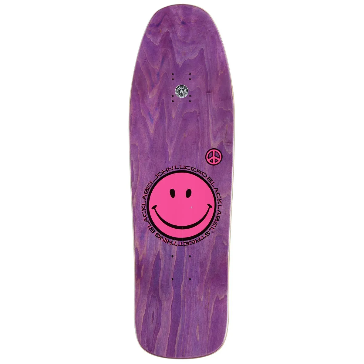 Black Label John Lucero Street Thing Skateboard Complete - 9.88"