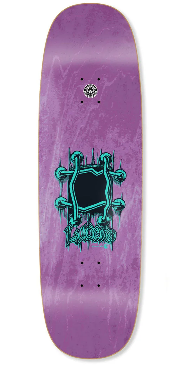 Black Label John Lucero X2 Tugboat Shape Skateboard Deck - 9.50"