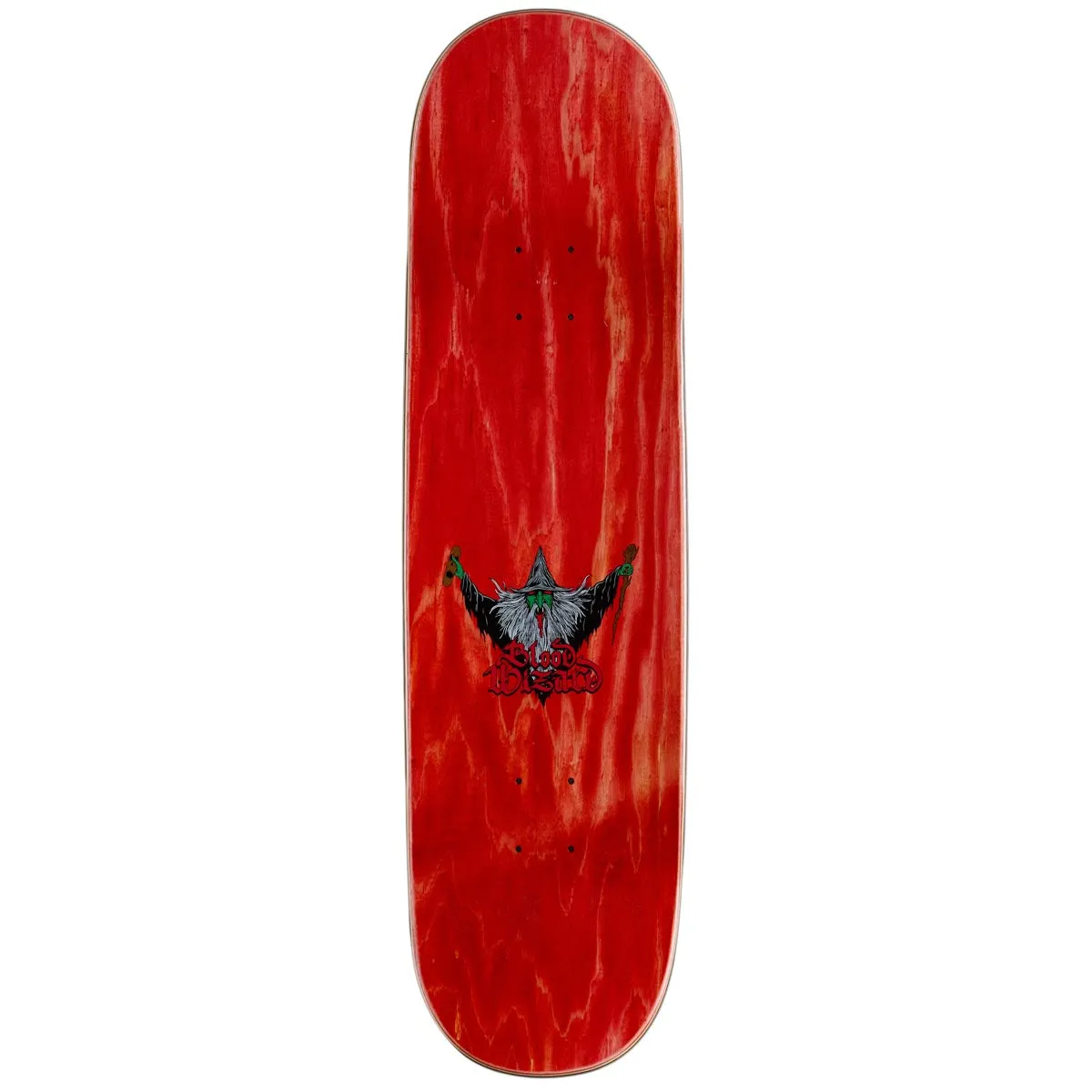 Blood Wizard Flying Wizard Blunt Skateboard Deck - Assorted Stains - 8.625"