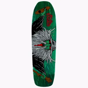 Blood Wizard Flying Wizard Shaped Skateboard Deck - Assorted Stains - 9.25"