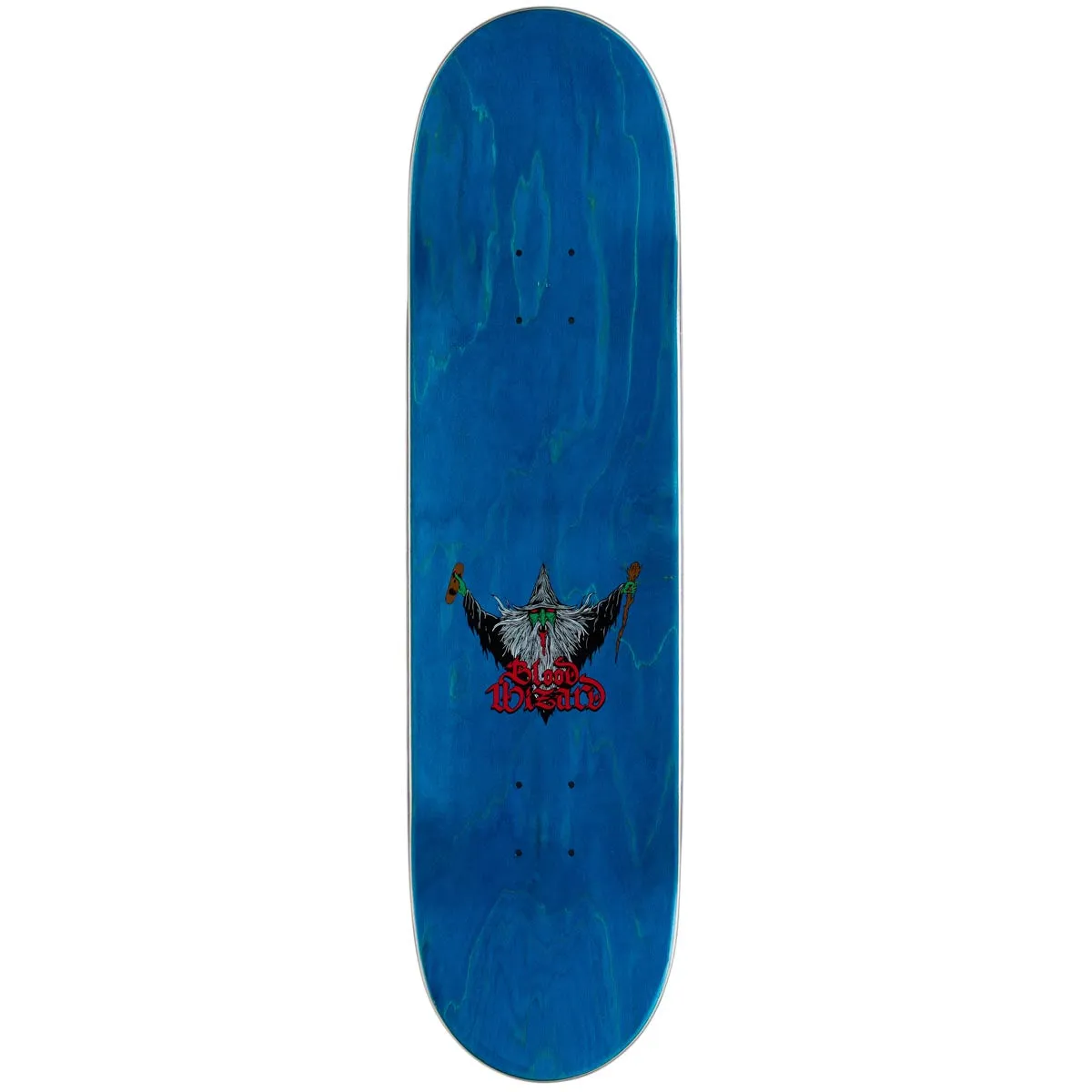 Blood Wizard Flying Wizard Skateboard Complete - Assorted Stains - 8.375"