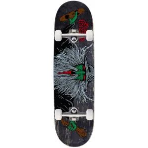 Blood Wizard Flying Wizard Skateboard Complete - Assorted Stains - 9.00"