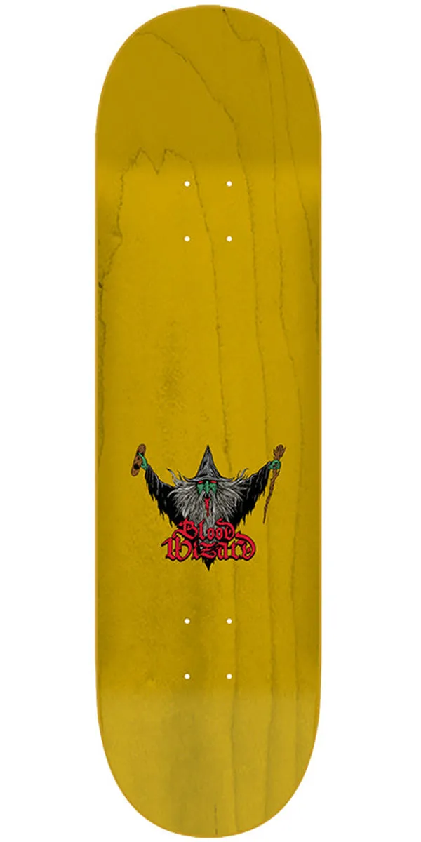 Blood Wizard Flying Wizard Skateboard Deck - Assorted Stains - 8.25"