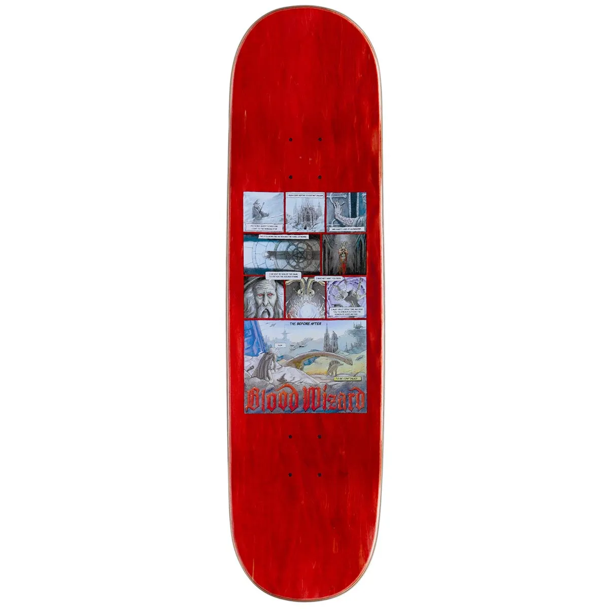 Blood Wizard Outer Realms Gregson Skateboard Deck - 8.60"
