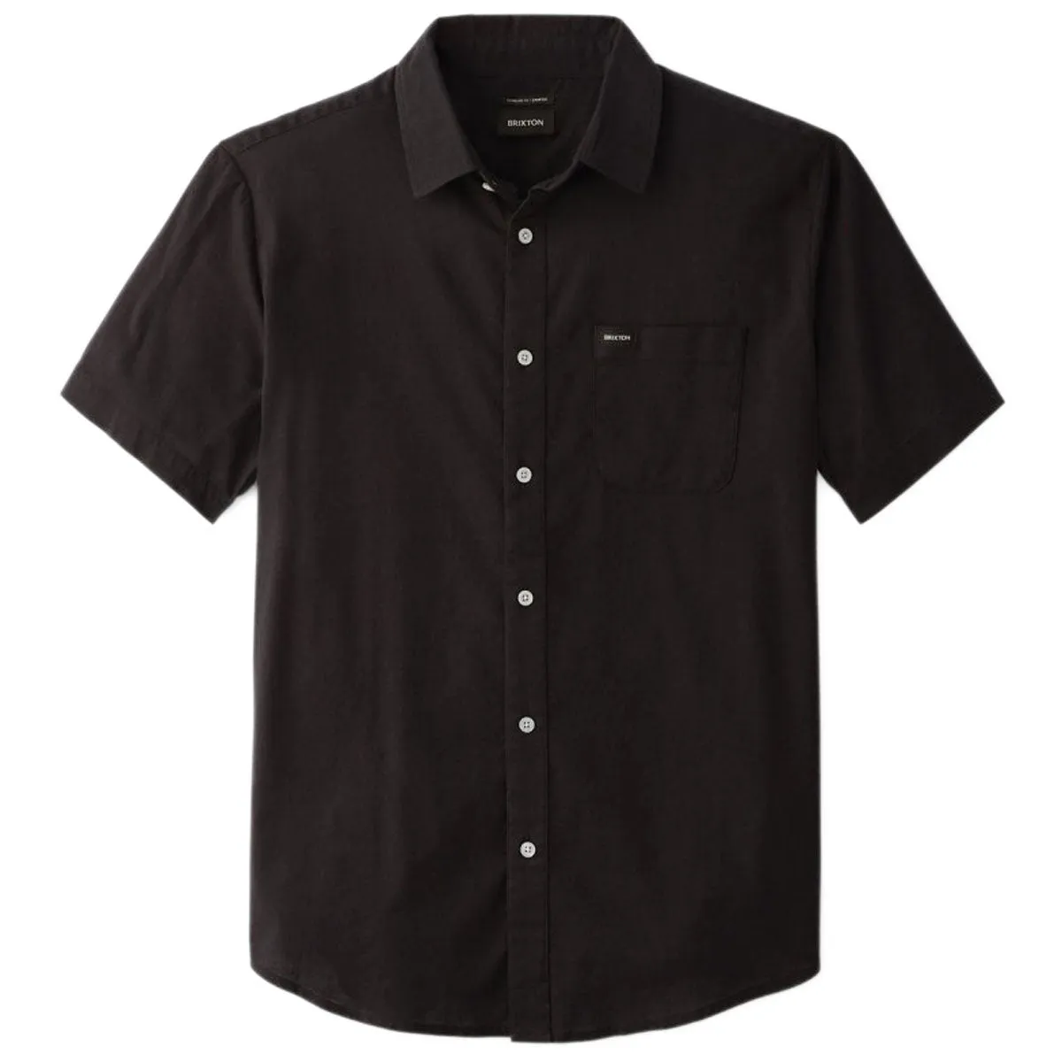 Brixton Charter Oxford Shirt - Black
