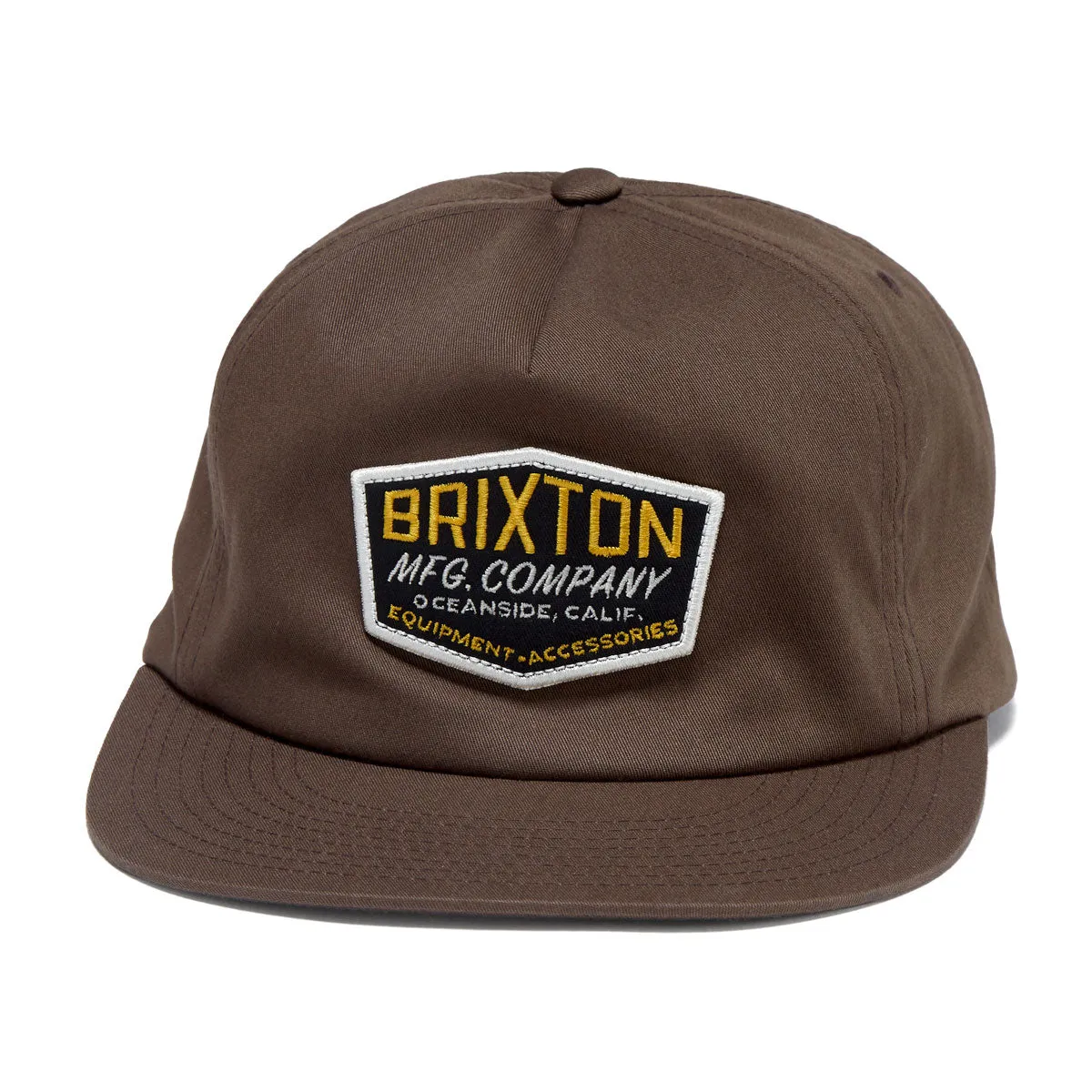 Brixton Coleson Hp Snapback Hat - Brown