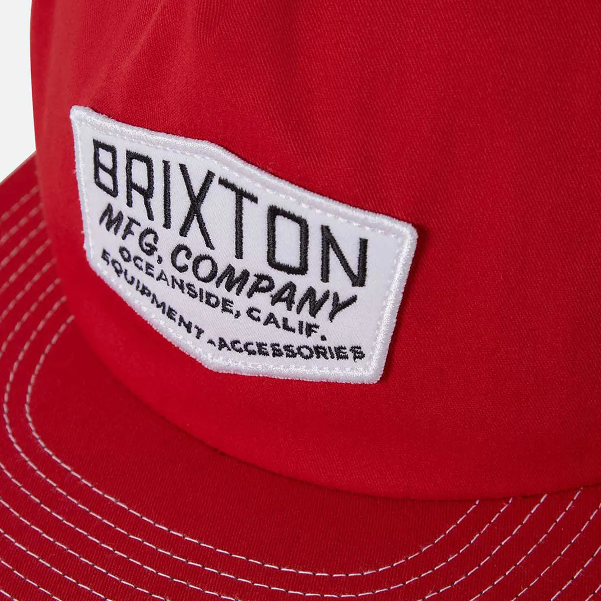 Brixton Coleson Hp Snapback Hat - Red