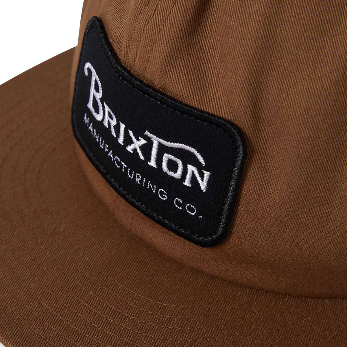 Brixton Grade Hp Snapback Hat - Dark Tan