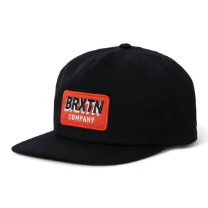Brixton Payment Mp Snapback Hat - Black