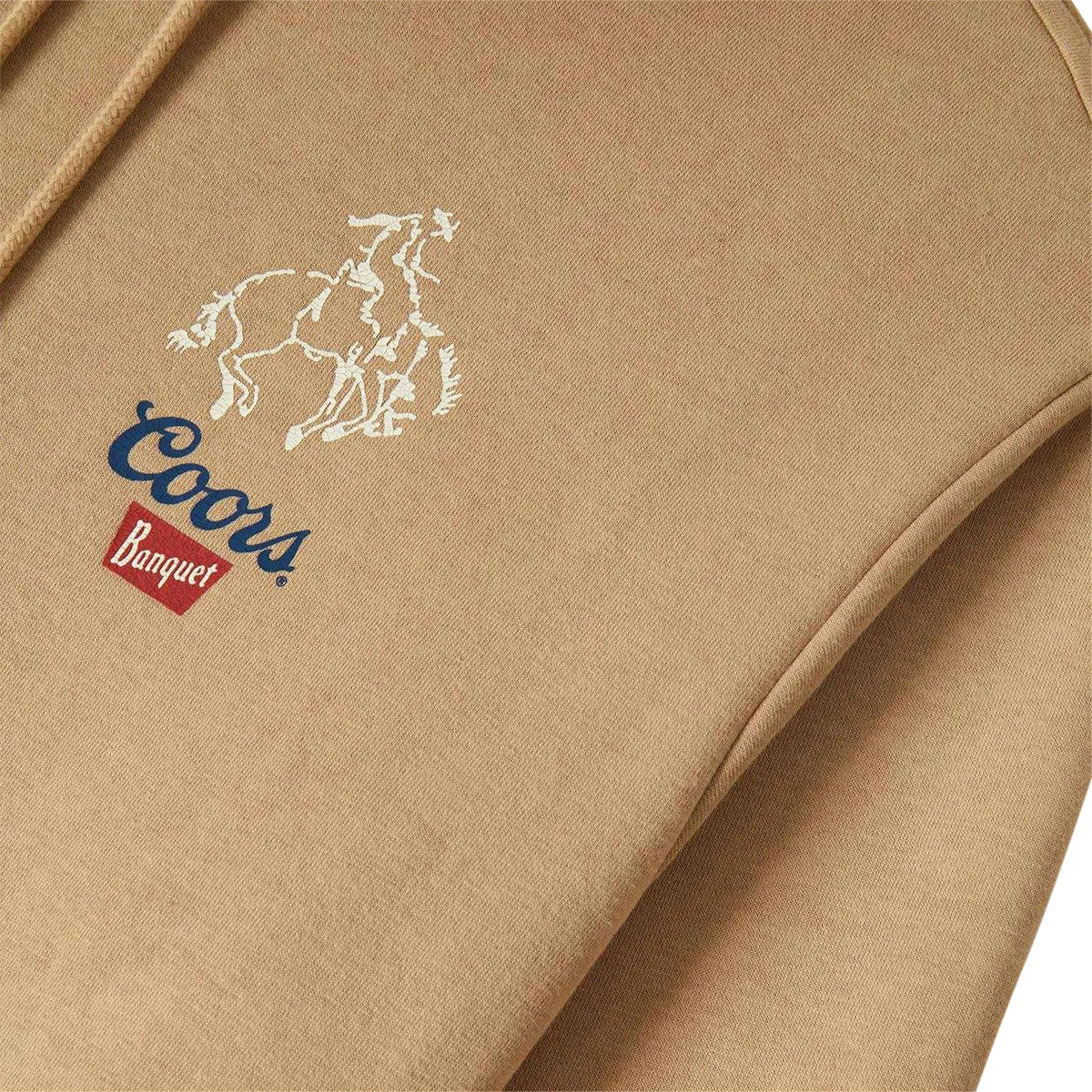 Brixton x Coors Colt Hoodie - Sand