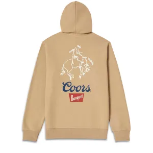 Brixton x Coors Colt Hoodie - Sand