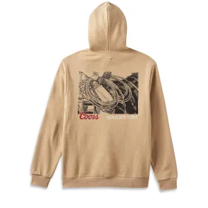 Brixton x Coors Range Hoodie - Sand