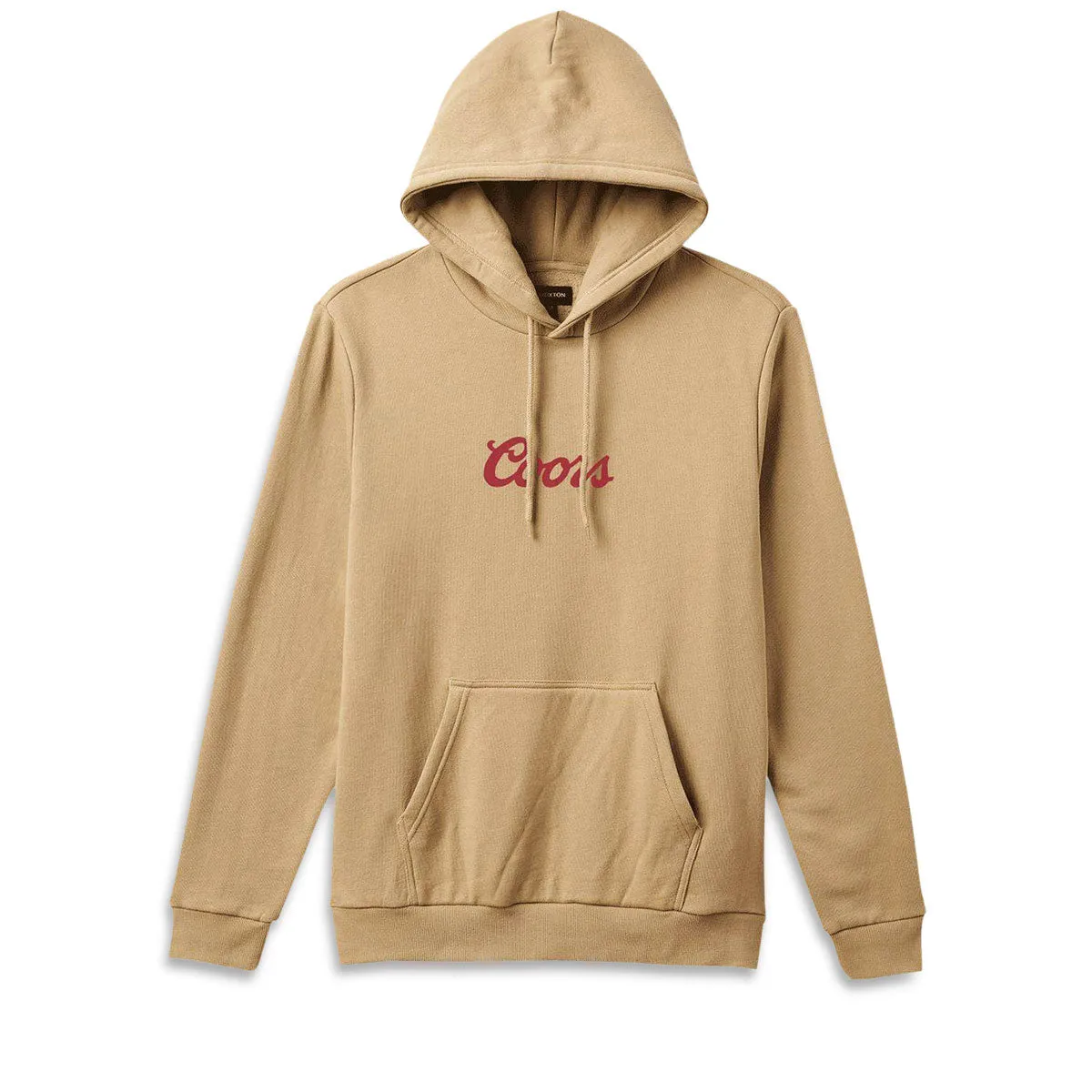 Brixton x Coors Range Hoodie - Sand