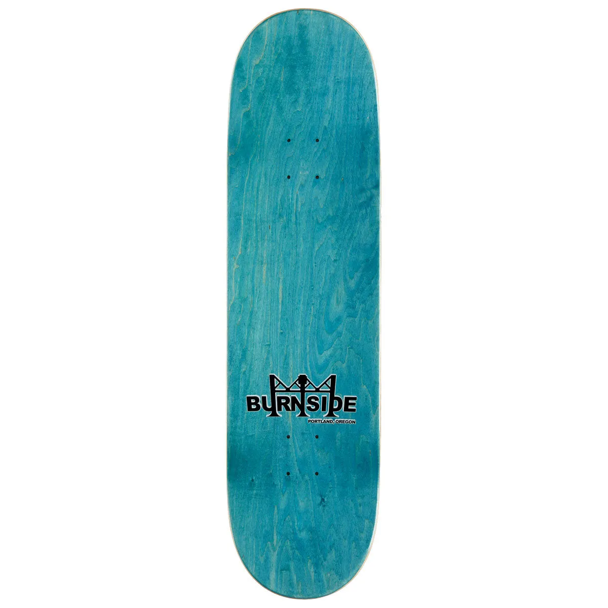 Burnside Bridge Skateboard Deck - Orange - 9.00"