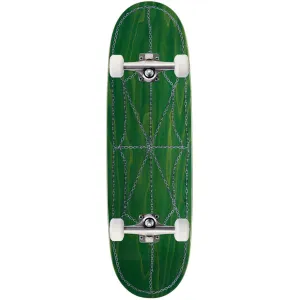 CCS Chain Web Egg1 Shaped Skateboard Complete - Green - 9.00"