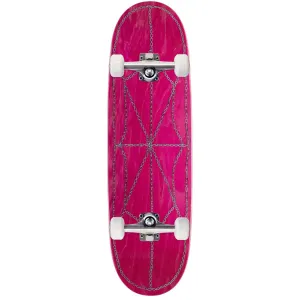 CCS Chain Web Egg1 Shaped Skateboard Complete - Pink - 9.00"