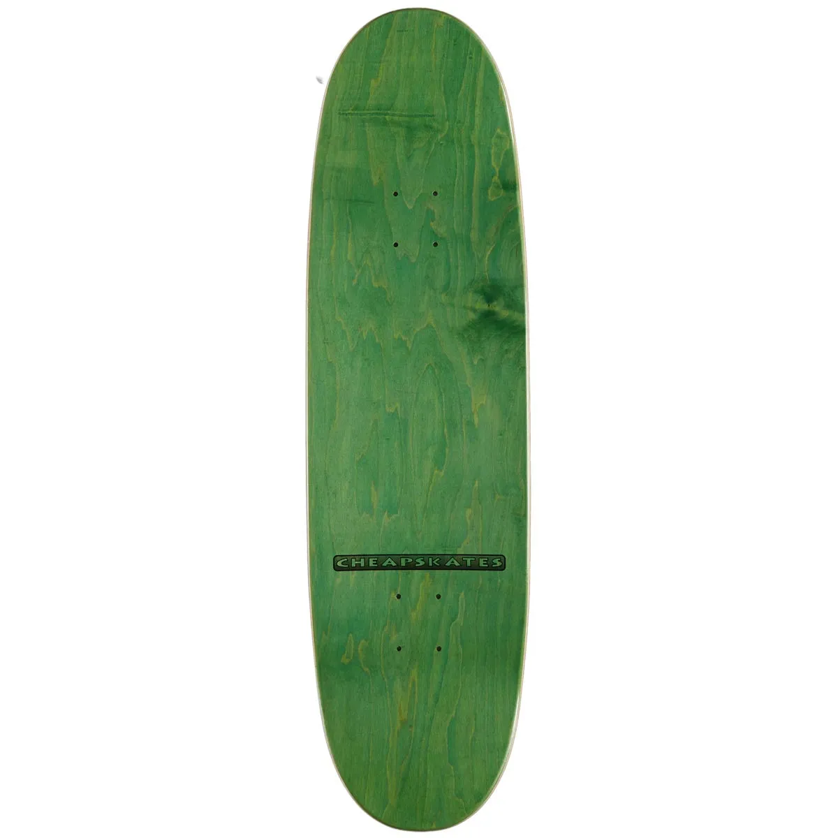 CCS Chain Web Egg1 Shaped Skateboard Deck - Teal - 9.00"