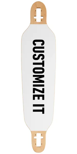 CCS Custom Drop-Thru Longboard Deck