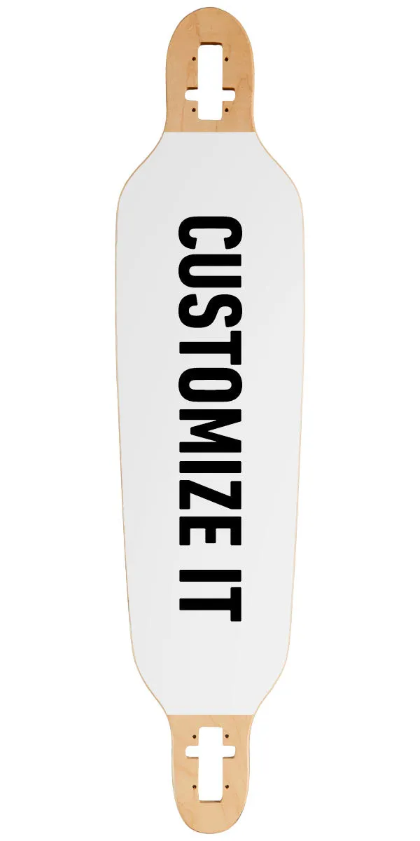 CCS Custom Drop-Thru Longboard Deck