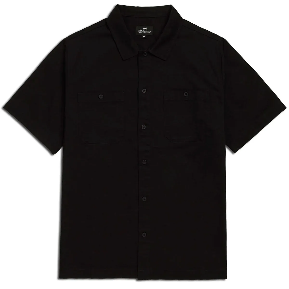 CCS Custom Embroidered Work Shirt - Black - SM