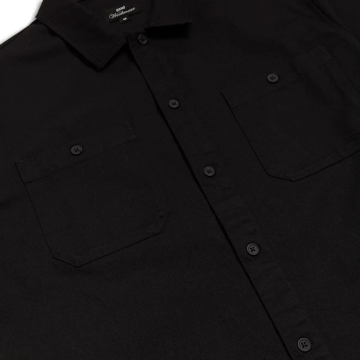 CCS Custom Embroidered Work Shirt - Black