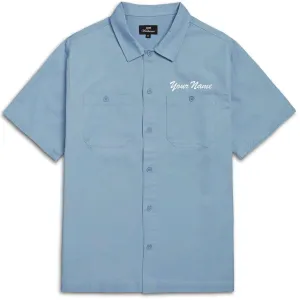 CCS Custom Embroidered Work Shirt - Light Blue