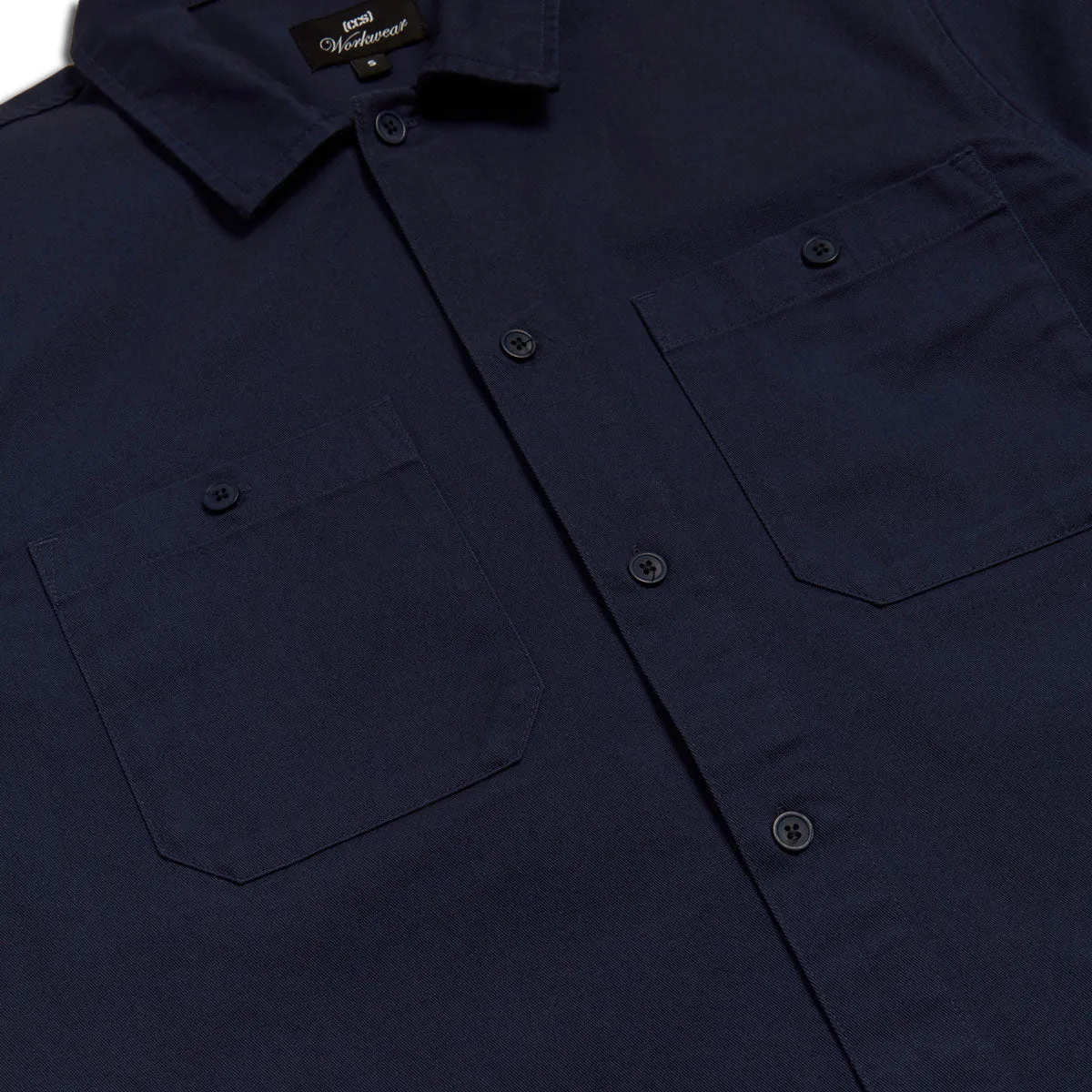 CCS Custom Embroidered Work Shirt - Navy