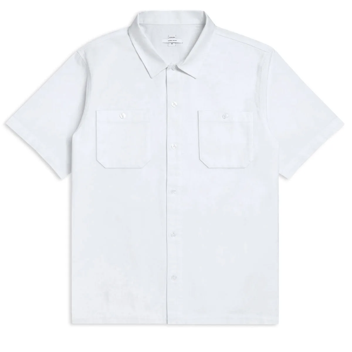 CCS Custom Embroidered Work Shirt - White - XL