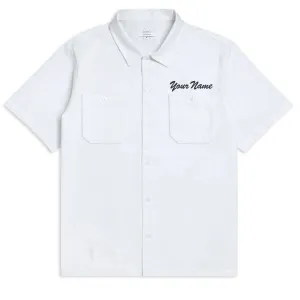 CCS Custom Embroidered Work Shirt - White