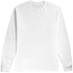 CCS Custom Long Sleeve T-Shirt - White - SM