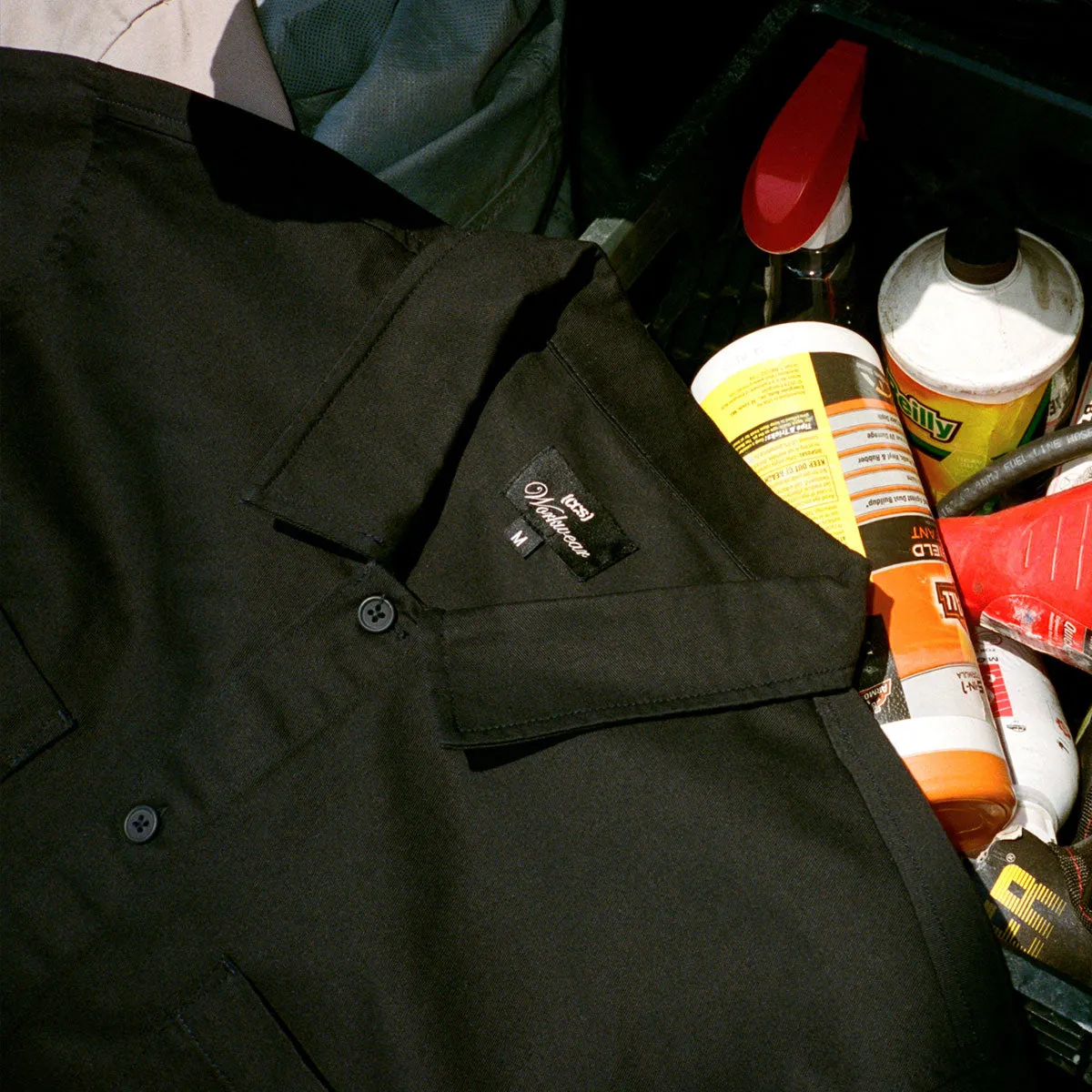 CCS Heavy Cotton Work Shirt - Black