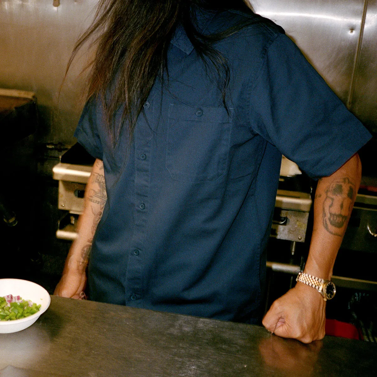 CCS Heavy Cotton Work Shirt - Navy