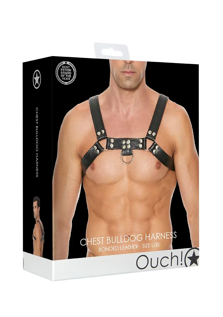 Chest Bulldog Harness - L/xl - Black