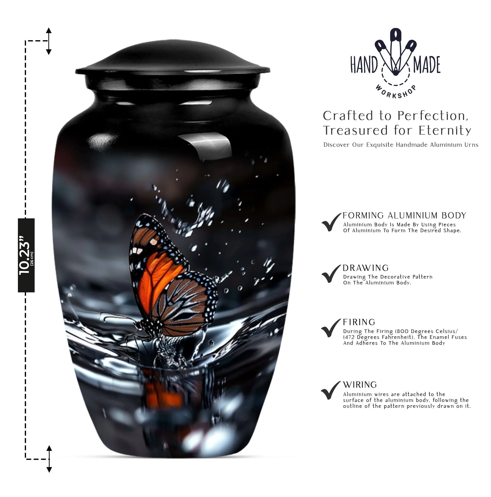 Cremation Urn Sophisticated - Celebrate Loved Ones