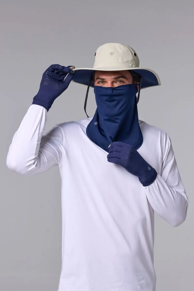 Crestone UV Face Mask | Navy
