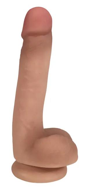 Easy Riders 7 Slim Bioskin Dildo With Balls Vanill