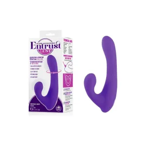 ENTRUST with LUST 15 cm rechargeable rotating rabbit vibrator