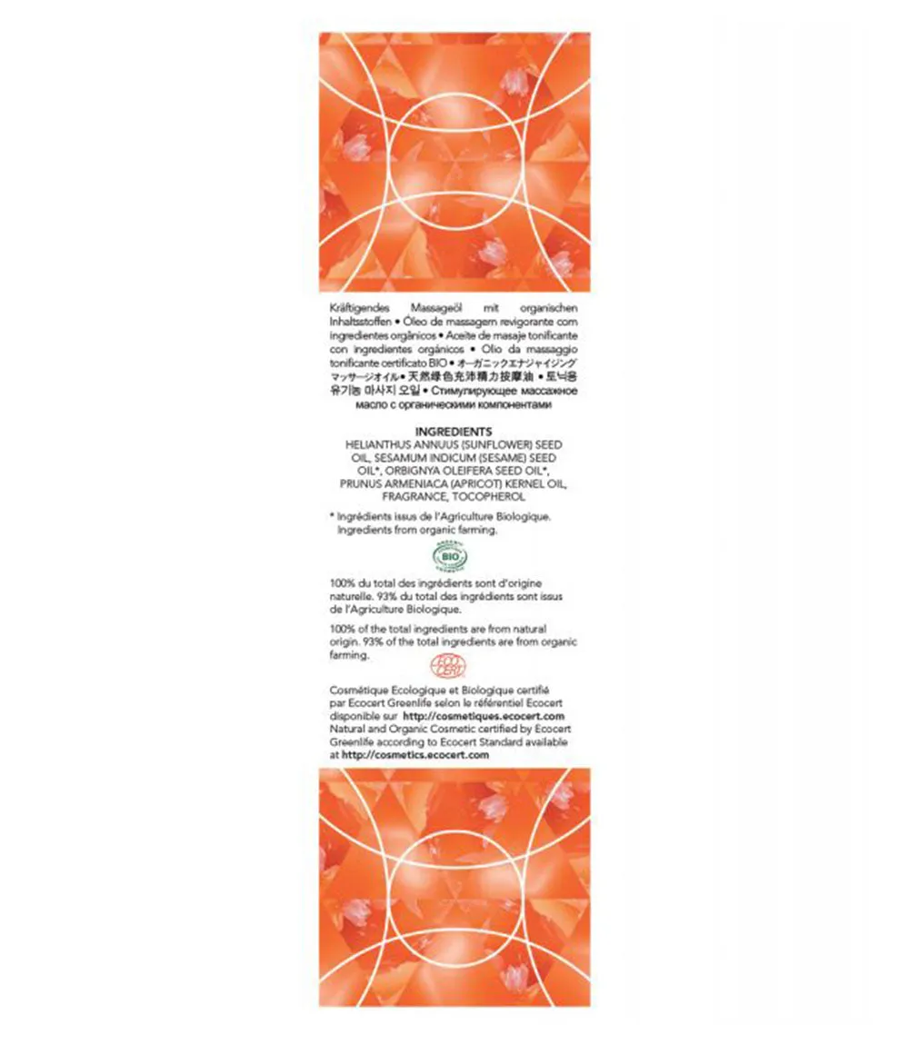 Exsens Apricot Massage Oil With Carnelian