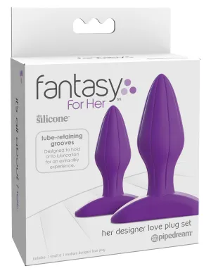 Fantasy For Her - Her Designer Love Plug Set