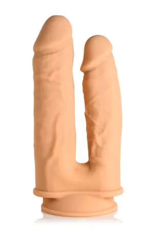 Fleshstixxx 6 And 7 Silicone Double Dildo