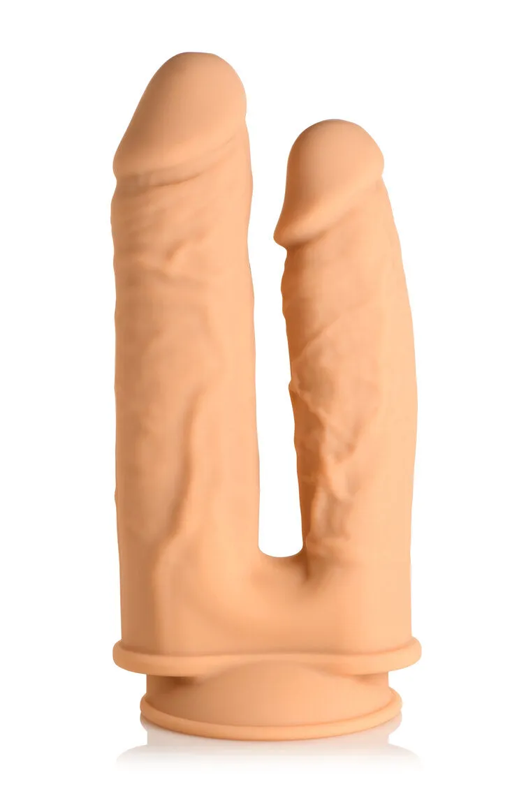 Fleshstixxx 6 And 7 Silicone Double Dildo