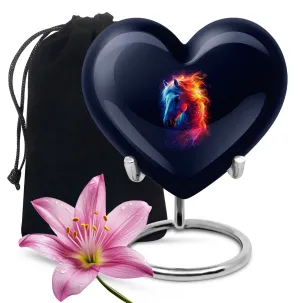 Heart Cremation Urn for Humans - Personalized Burial