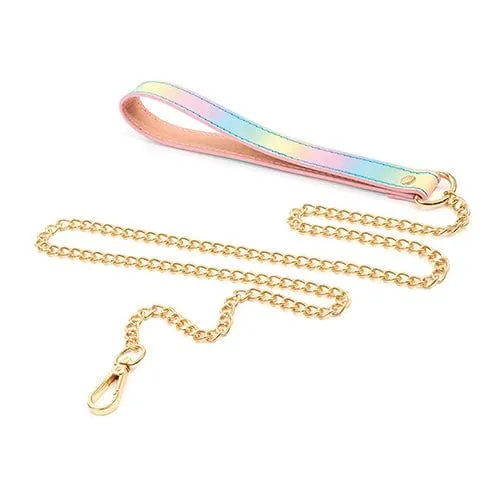 Hello Sexy - Hot Bitch Collar and Leash (Iridescent)
