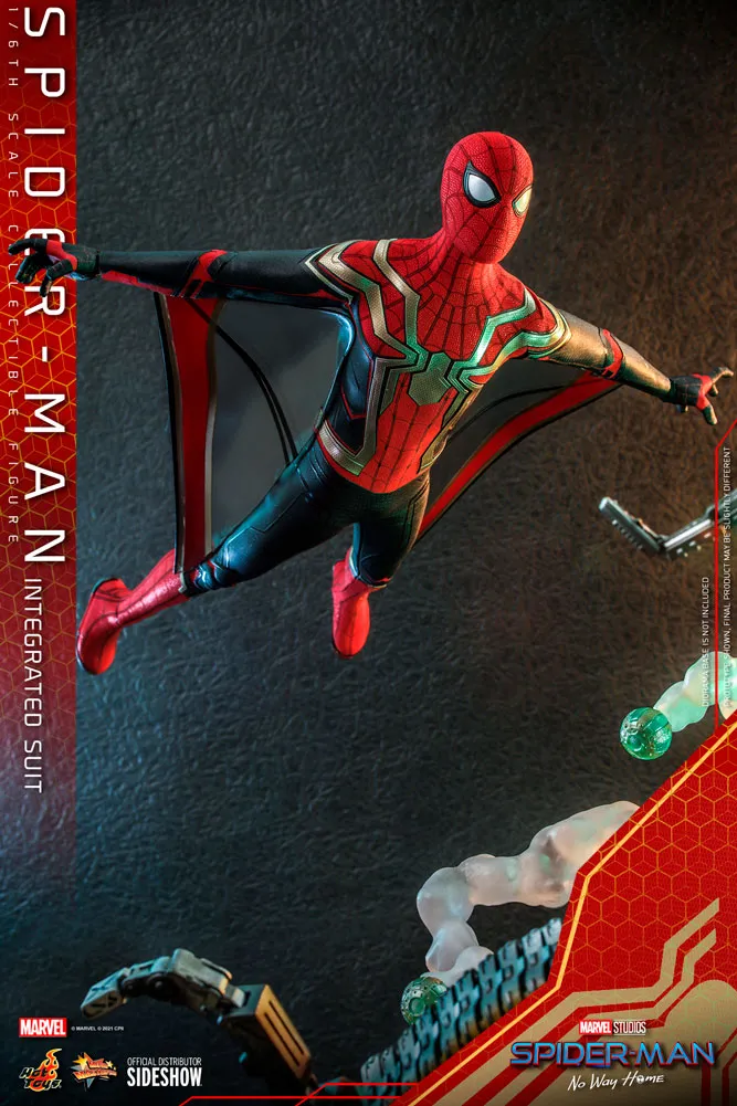 Hot Toys Movie Masterpiece 1/6 Scale Figure - Spider-Man (Integrated Suit) - Spider-Man: No Way Home