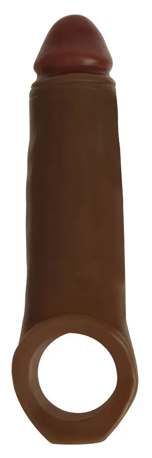 Jock 2 Enhancer With Ball Strap - Chocolate