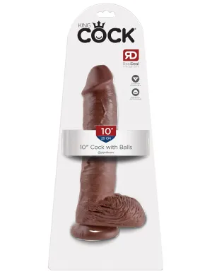 King Cock 10 Cock with Balls