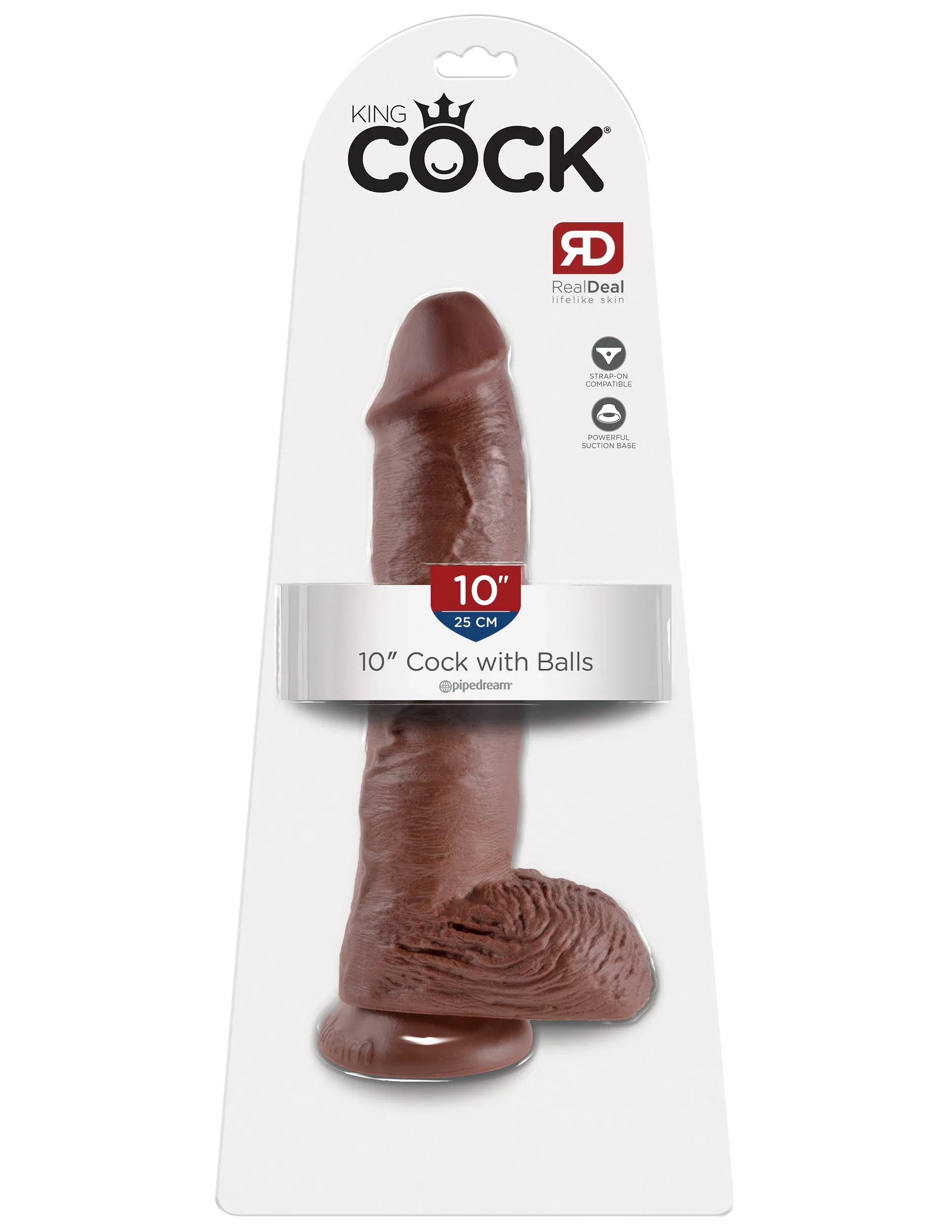 King Cock 10 Cock with Balls